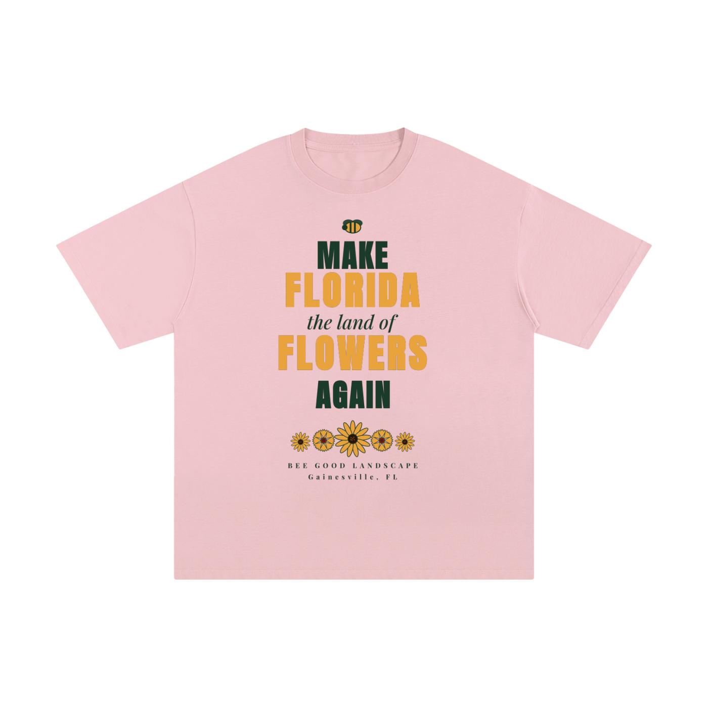 Make Florida Flowers Again Unisex Pure Cotton T-Shirt