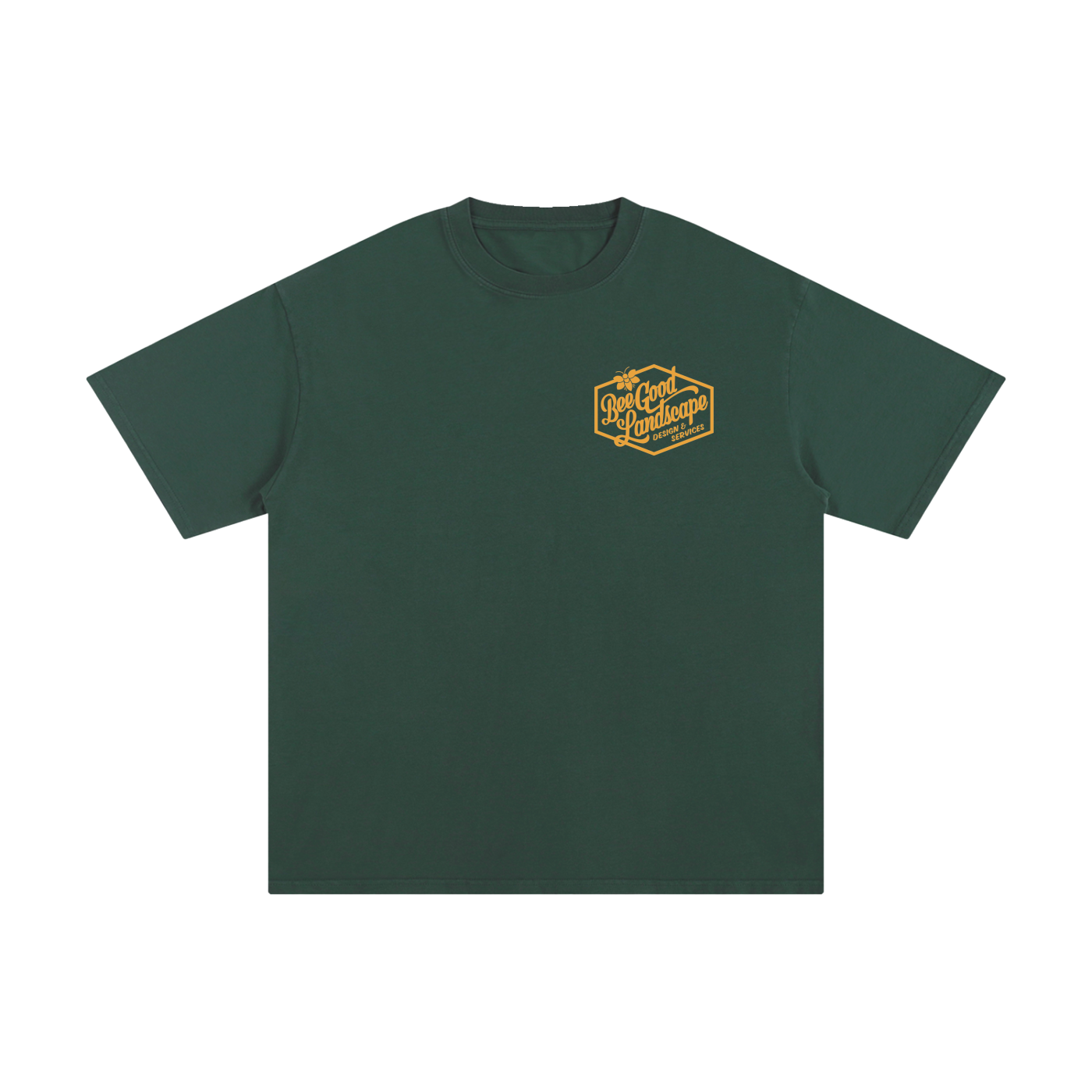 Logo Front. Make Florida Flowers Again Back. Unisex Pure Cotton T-Shirt