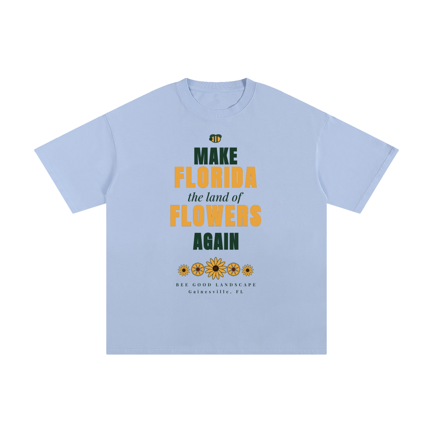 Make Florida Flowers Again Unisex Pure Cotton T-Shirt