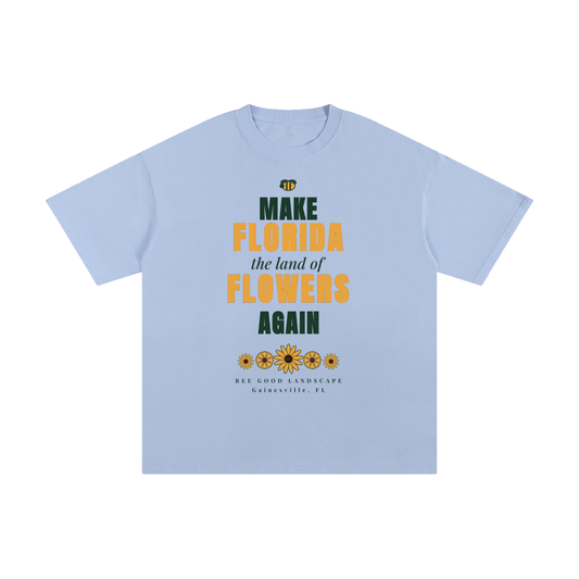 Make Florida Flowers Again Unisex Pure Cotton T-Shirt