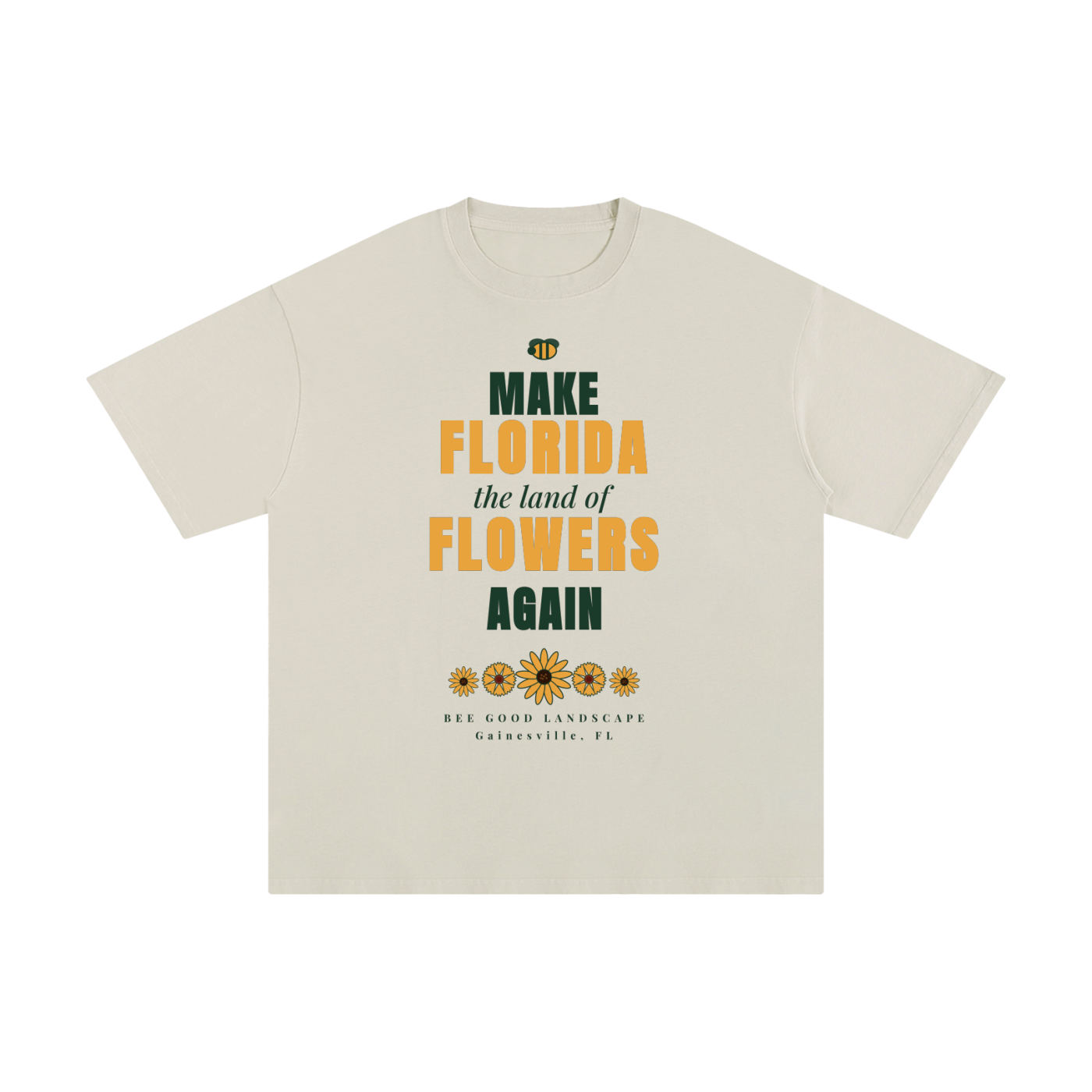 Make Florida Flowers Again Unisex Pure Cotton T-Shirt