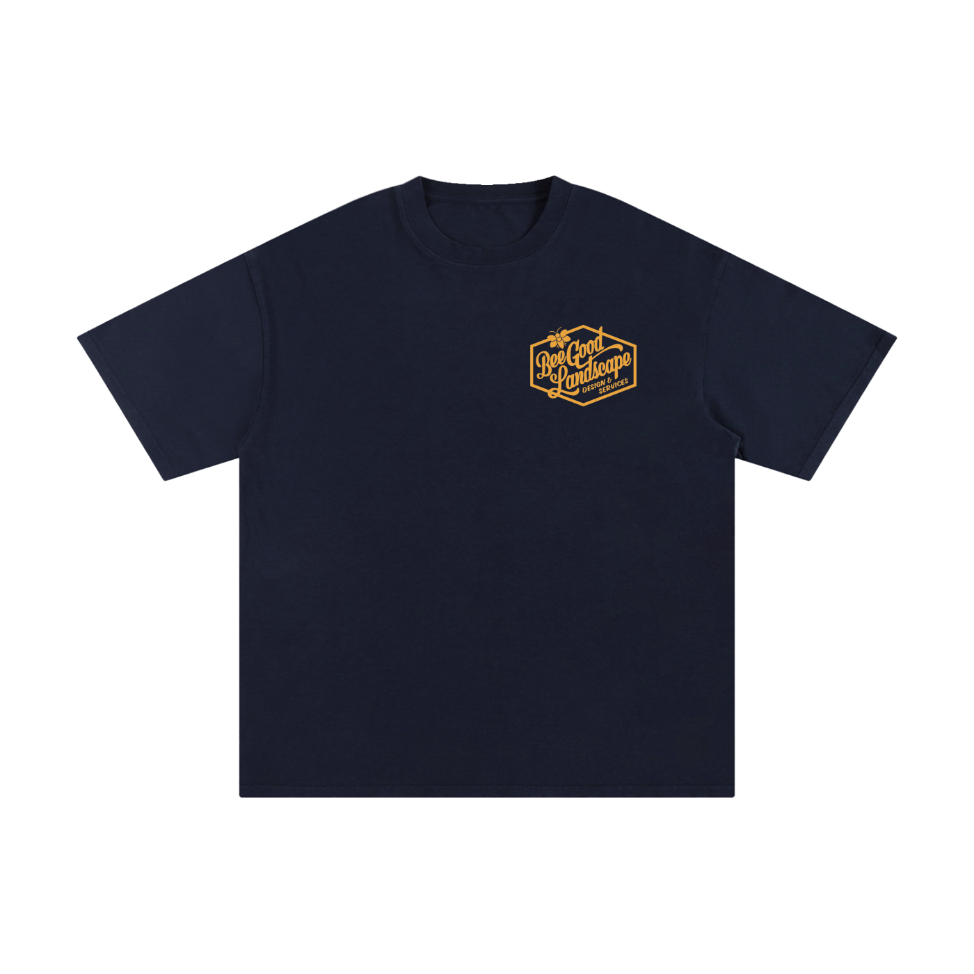 Logo Front. Make Florida Flowers Again Back. Unisex Pure Cotton T-Shirt